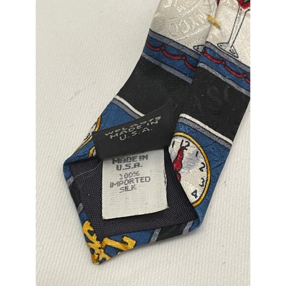 Tabasco Sauce neck tie 57" cocktail drink peppers time made USA silk - Picture 3 of 10